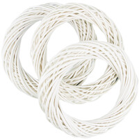 Spar-3er-Set Kr�nze gro�e T�rkr�nze � 30 cm in Beige...