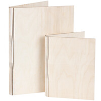 Schnellhefter Ringbuch Mappe Ordner aus Holz DIN A4 und A5 Holzordner