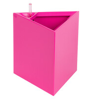 Pflanzengef�� als perfektes Dreieck 4,5 Liter Blumenkasten �bertopf