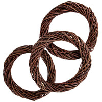 Fensterkr�nze 3er Set aus Naturweide � 30 cm gro�e Natur...