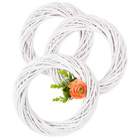 Weidenringe Fensterkr�nze � 25 cm wei�e gro�e...