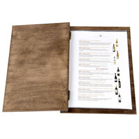 Speisekarten aus Holz 20 St�ck Restaurantkarten Holzkarten Holz Men�karten