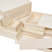 Fotoboxen Holz Holzboxen Sammelbox Schachteln Schiebedeckel Aufbewahrungsboxen