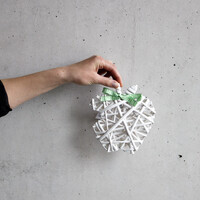 Weiden Apfel 16 x 15 x 3 cm Fensterh�nger T�r Apple Schleife T�rdekoration